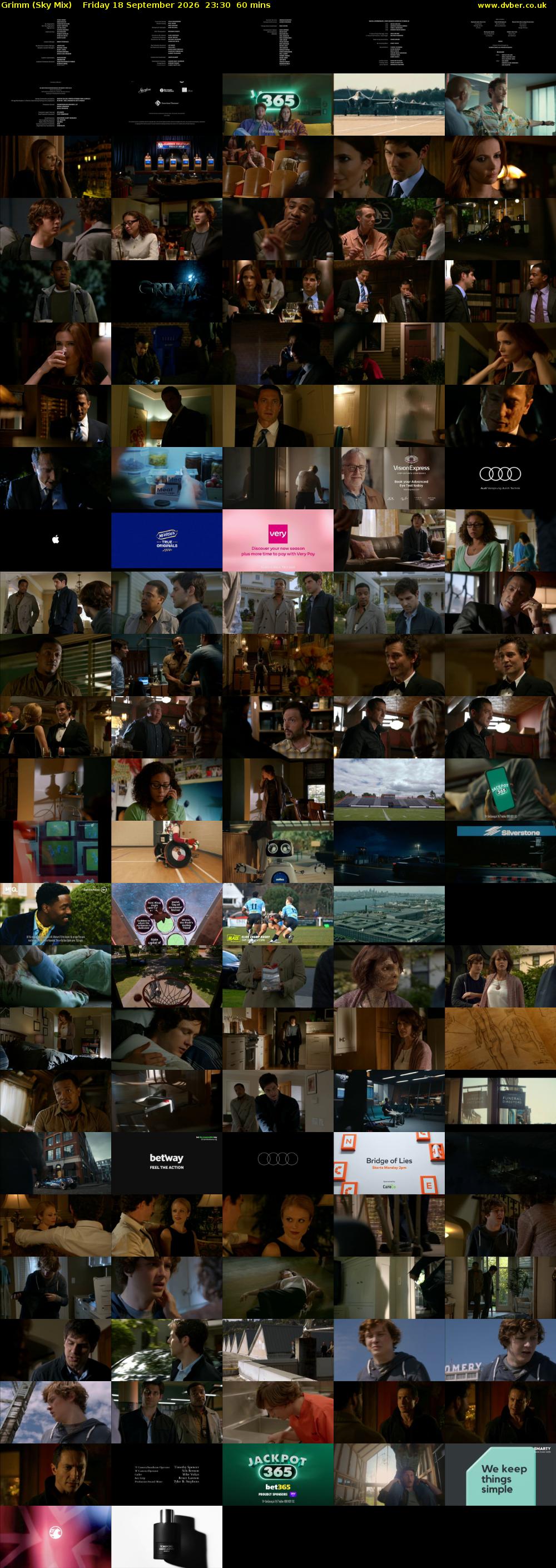 Grimm (Sky Mix) Friday 18 September 2026 23:30 - 00:30