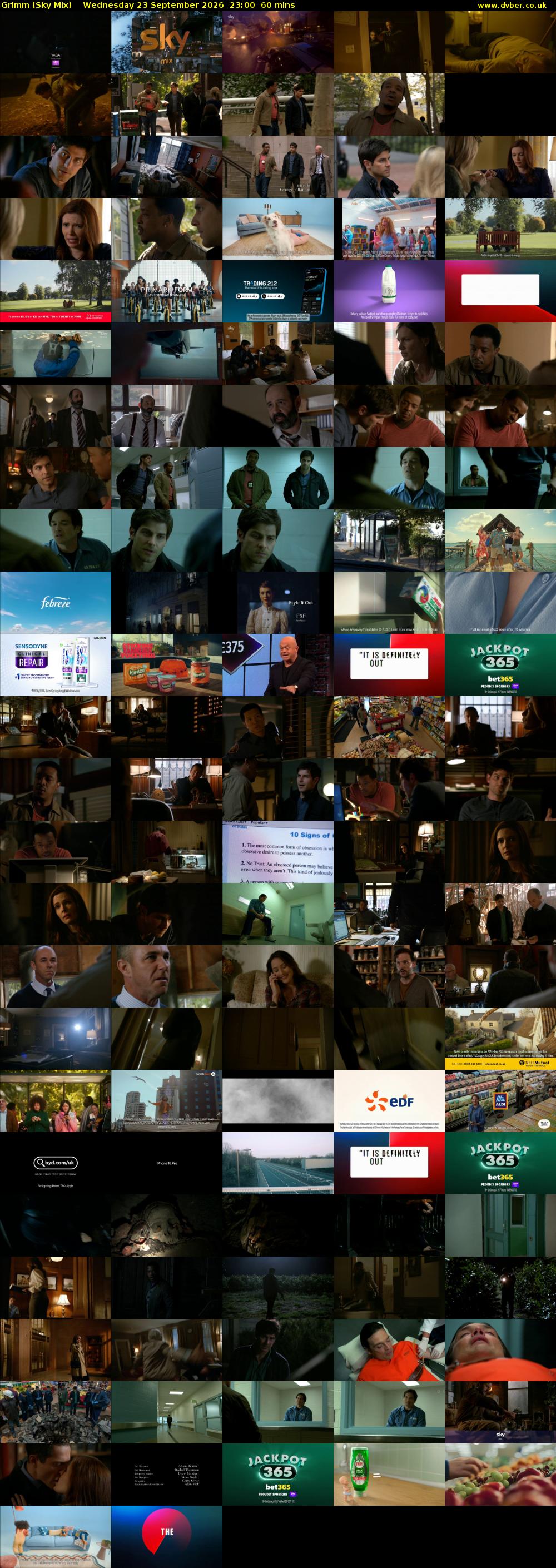Grimm (Sky Mix) Wednesday 23 September 2026 23:00 - 00:00