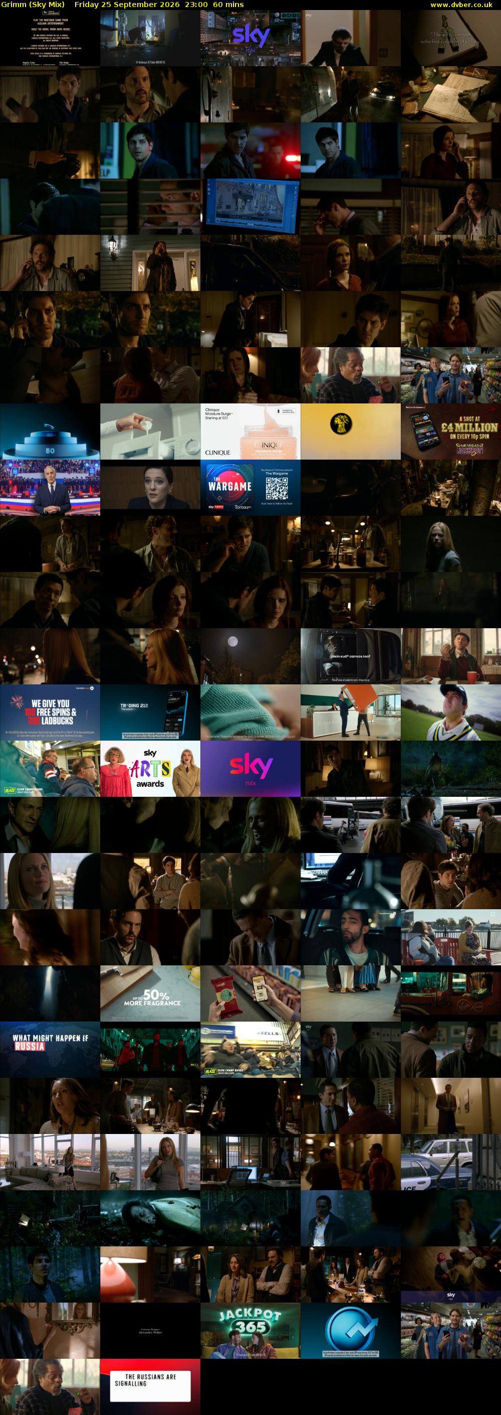 Grimm (Sky Mix) Friday 25 September 2026 23:00 - 00:00