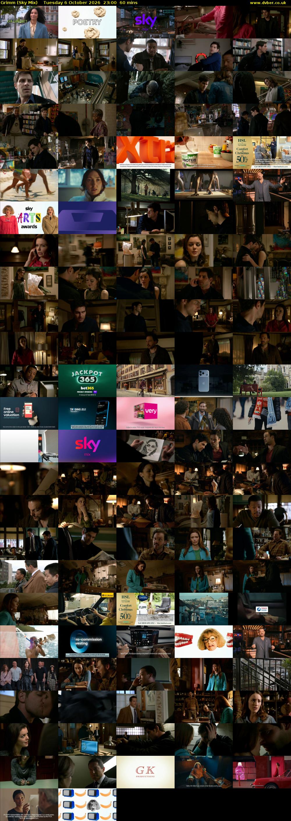 Grimm (Sky Mix) Tuesday 6 October 2026 23:00 - 00:00