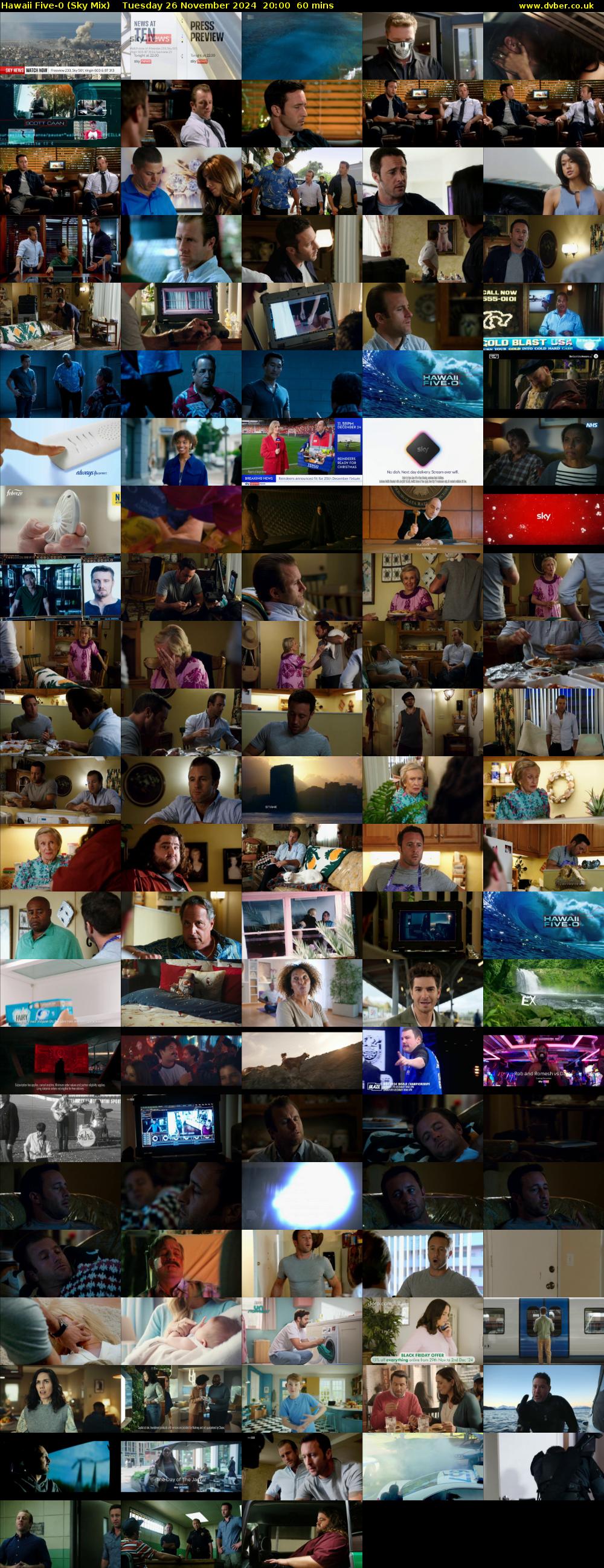 Hawaii Five-0 (Sky Mix) Tuesday 26 November 2024 20:00 - 21:00