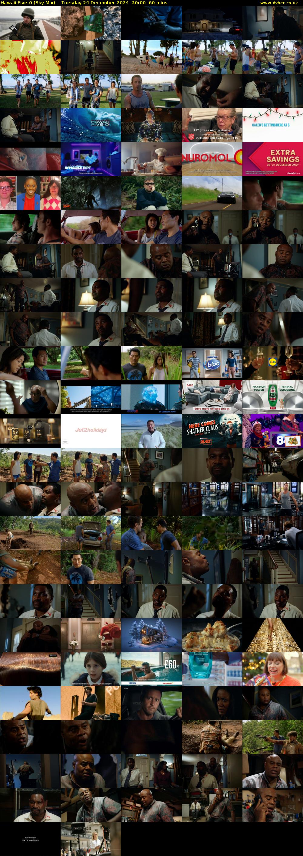 Hawaii Five-0 (Sky Mix) Tuesday 24 December 2024 20:00 - 21:00