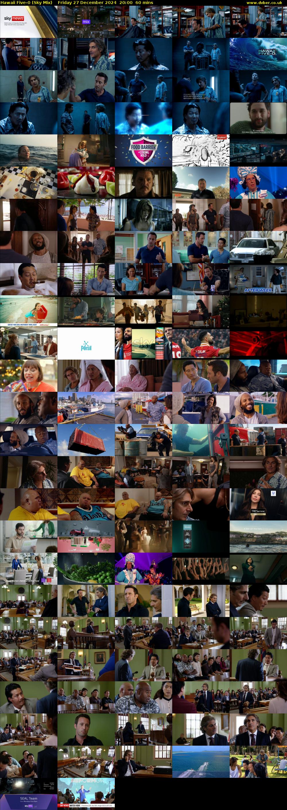 Hawaii Five-0 (Sky Mix) Friday 27 December 2024 20:00 - 21:00