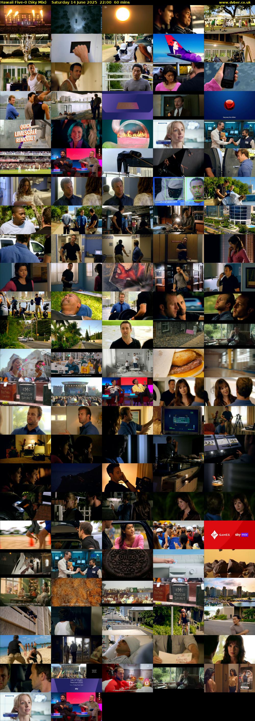 Hawaii Five-0 (Sky Mix) Saturday 14 June 2025 22:00 - 23:00