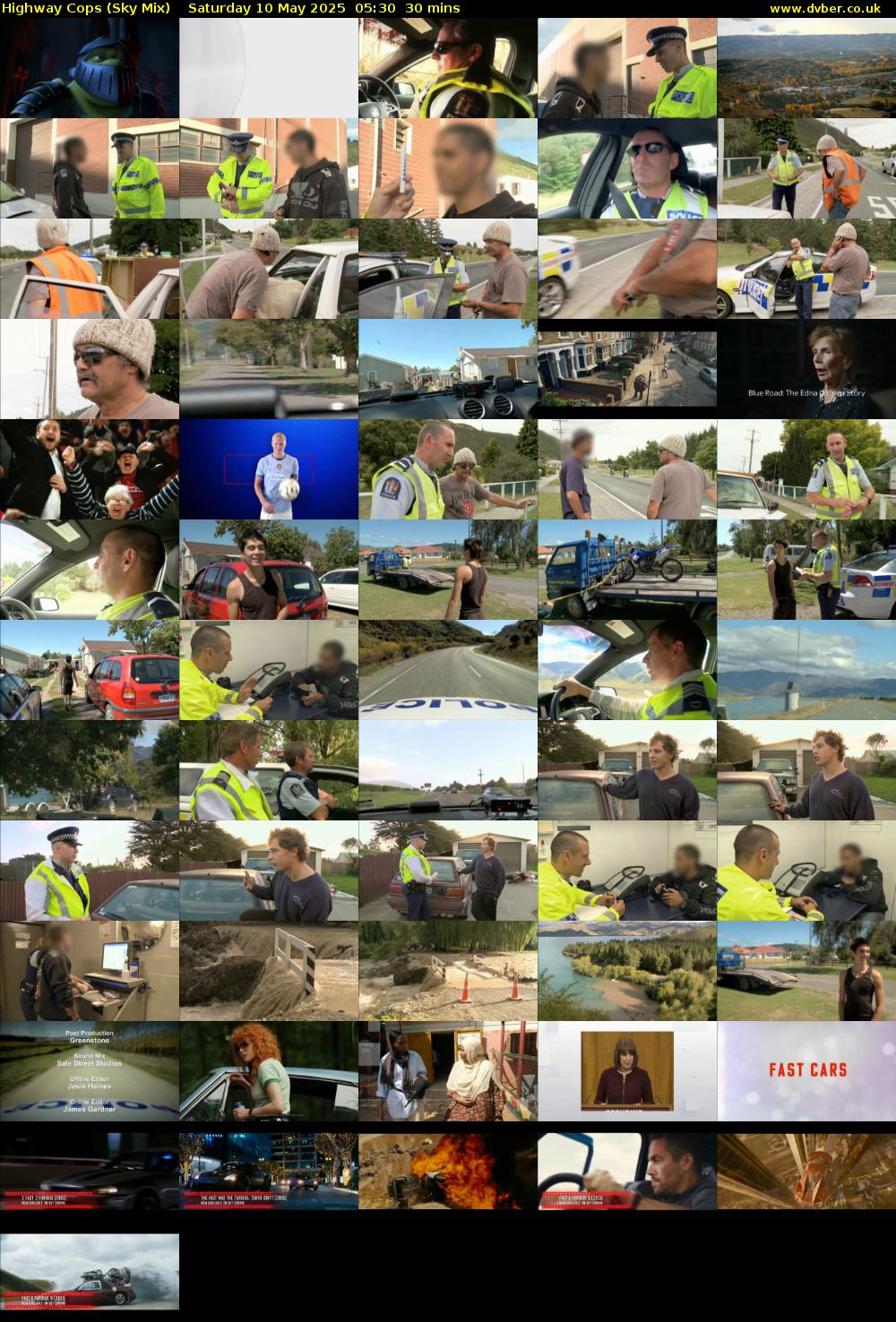 Highway Cops (Sky Mix) Saturday 10 May 2025 05:30 - 06:00