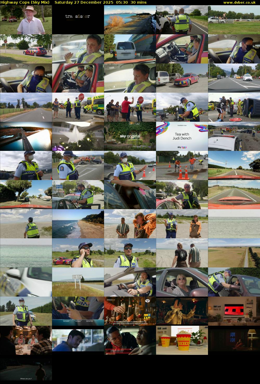 Highway Cops (Sky Mix) Saturday 27 December 2025 05:30 - 06:00