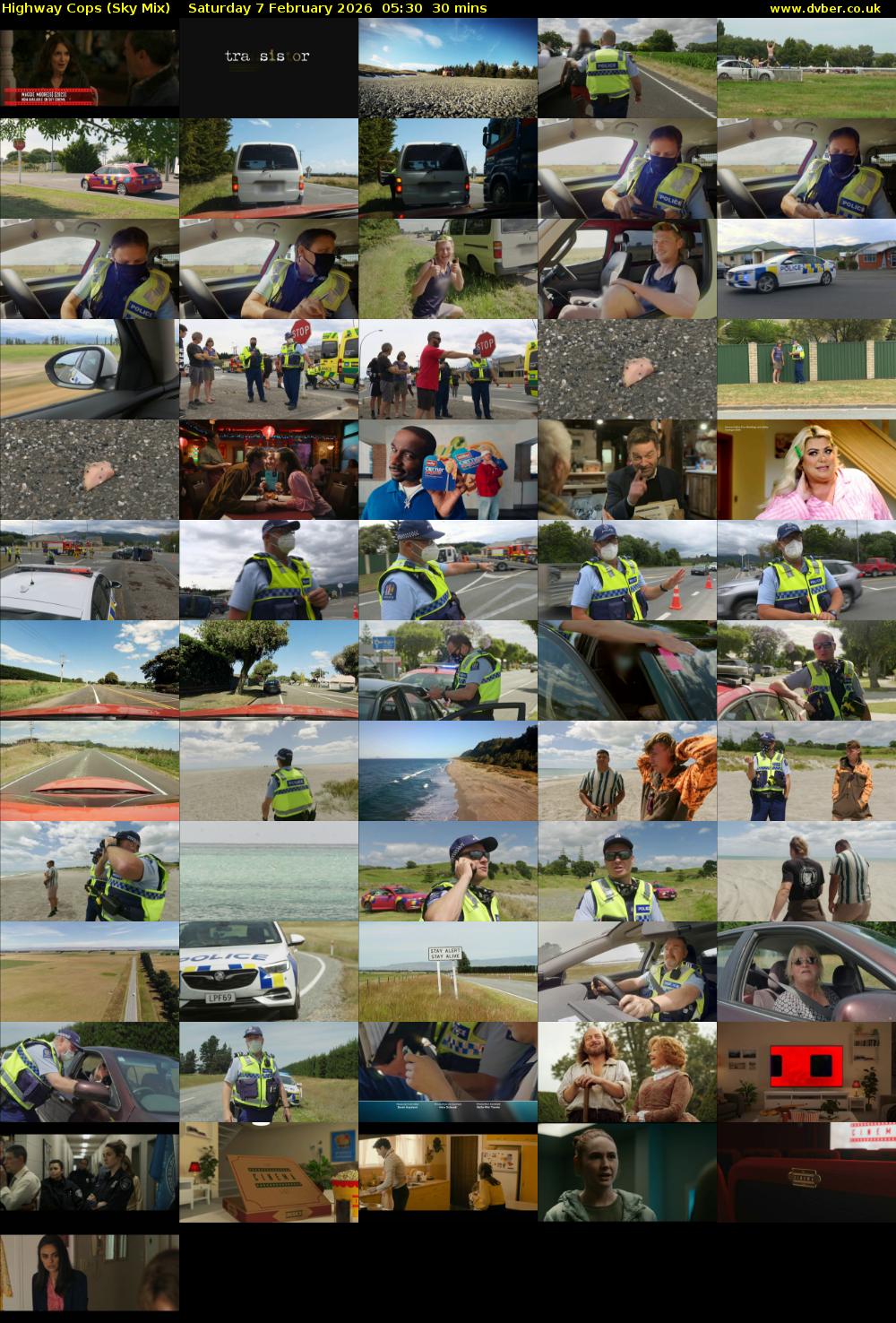 Highway Cops (Sky Mix) Saturday 7 February 2026 05:30 - 06:00