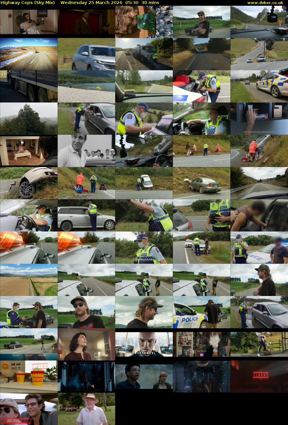 Highway Cops (Sky Mix) Wednesday 25 March 2026 05:30 - 06:00