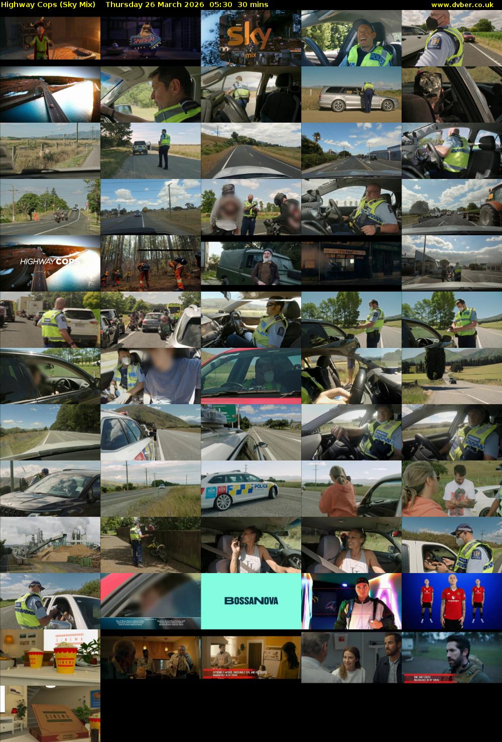 Highway Cops (Sky Mix) Thursday 26 March 2026 05:30 - 06:00