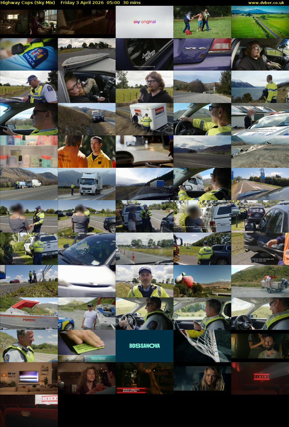 Highway Cops (Sky Mix) Friday 3 April 2026 05:00 - 05:30