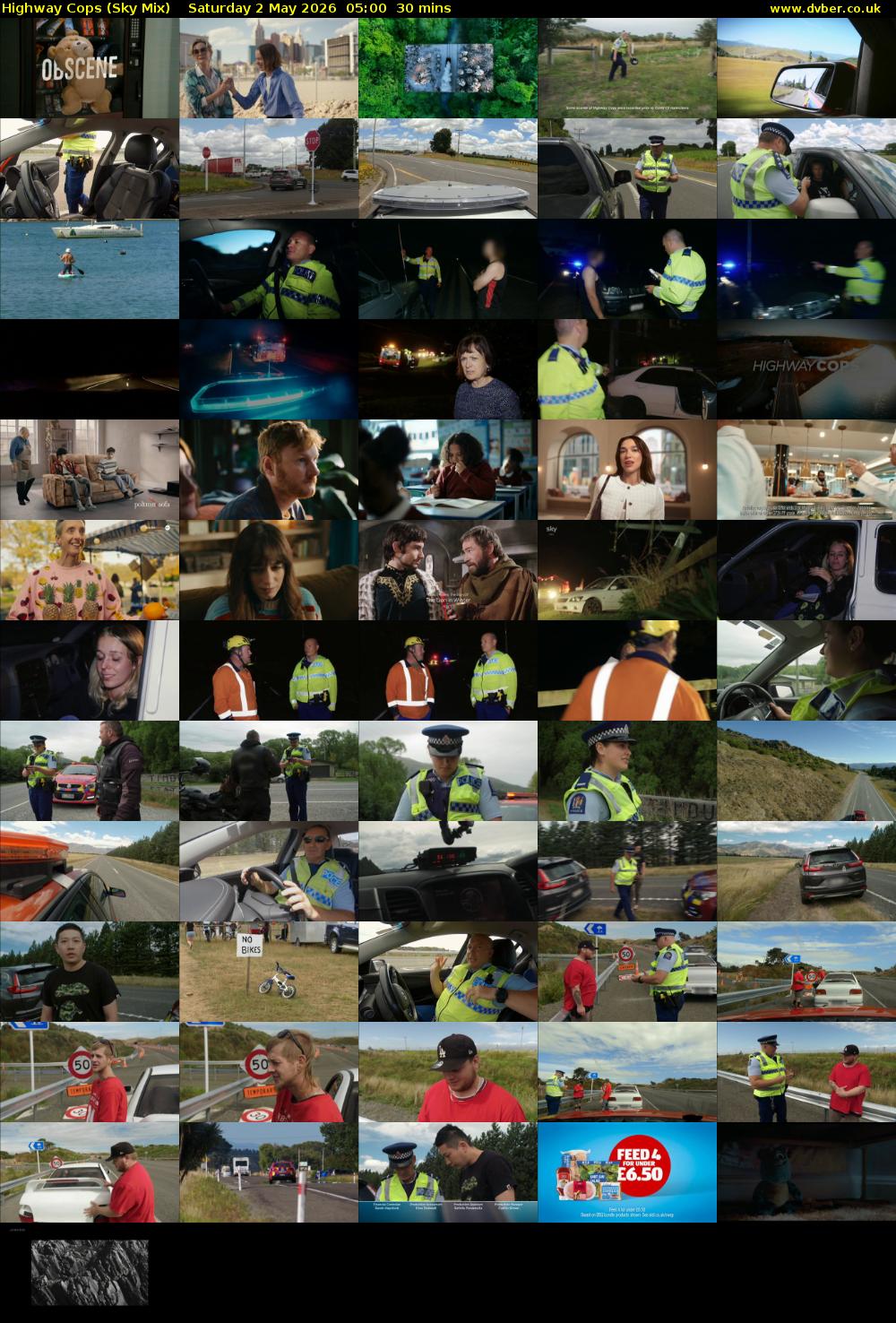 Highway Cops (Sky Mix) Saturday 2 May 2026 05:00 - 05:30