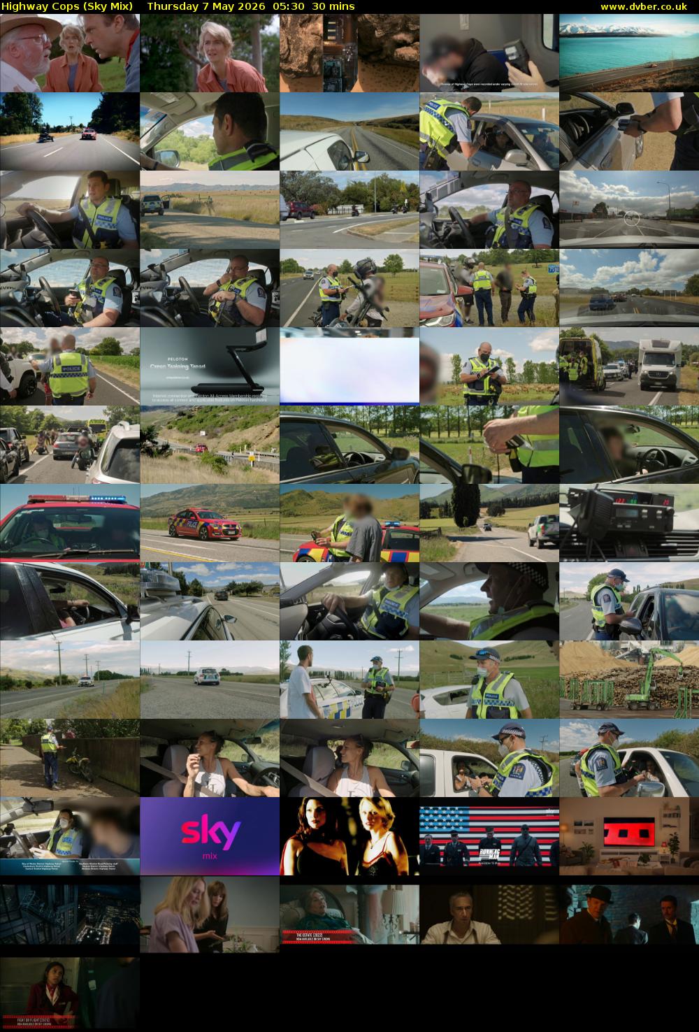 Highway Cops (Sky Mix) Thursday 7 May 2026 05:30 - 06:00