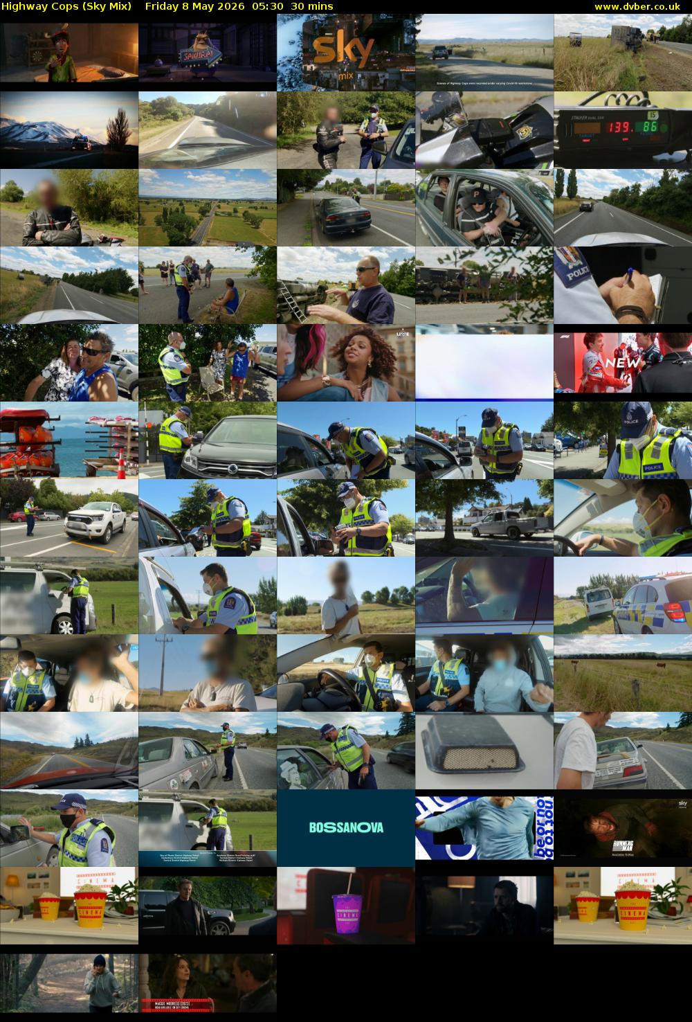 Highway Cops (Sky Mix) Friday 8 May 2026 05:30 - 06:00