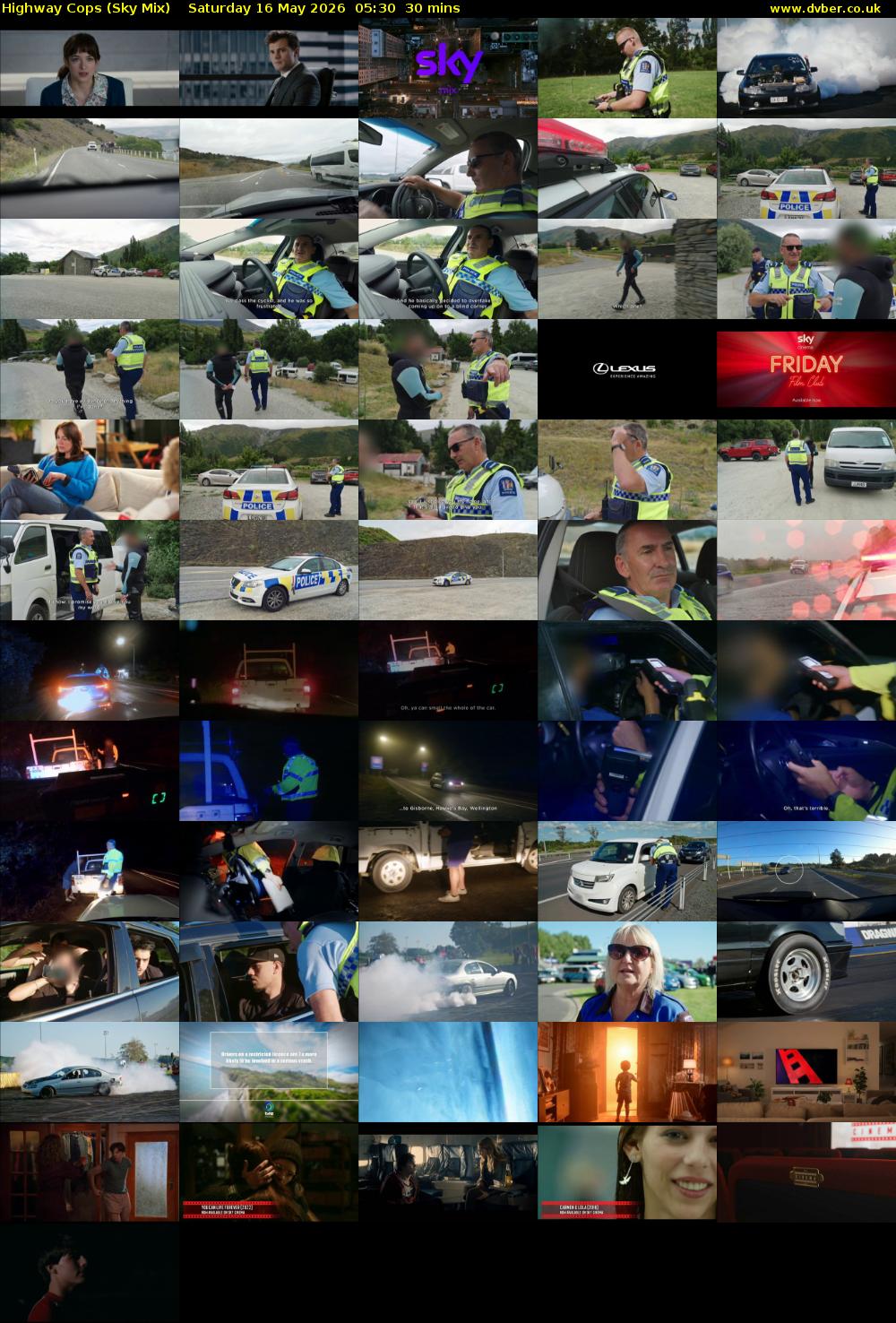 Highway Cops (Sky Mix) Saturday 16 May 2026 05:30 - 06:00
