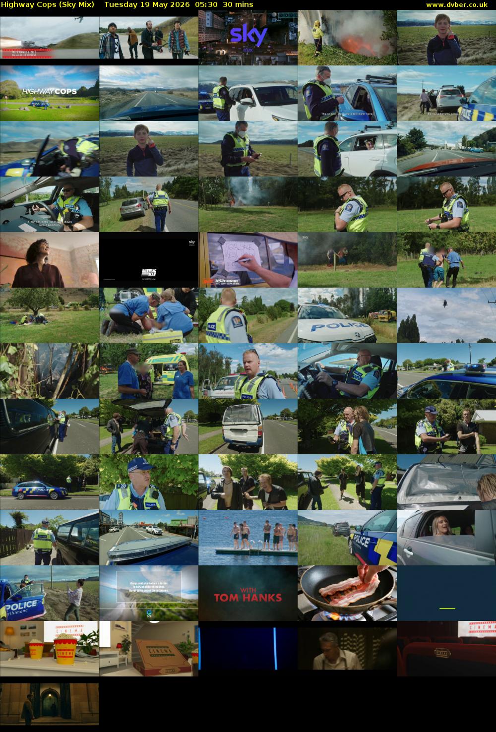 Highway Cops (Sky Mix) Tuesday 19 May 2026 05:30 - 06:00