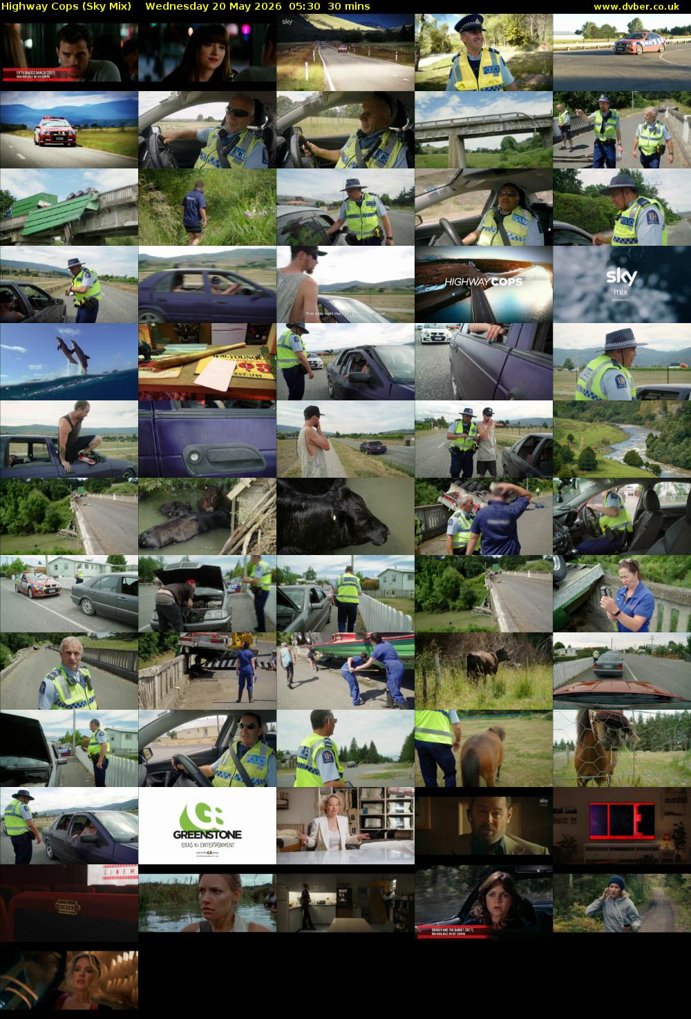 Highway Cops (Sky Mix) Wednesday 20 May 2026 05:30 - 06:00