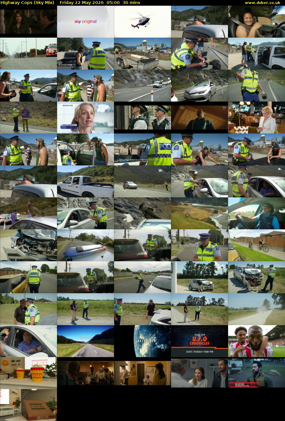 Highway Cops (Sky Mix) Friday 22 May 2026 05:00 - 05:30