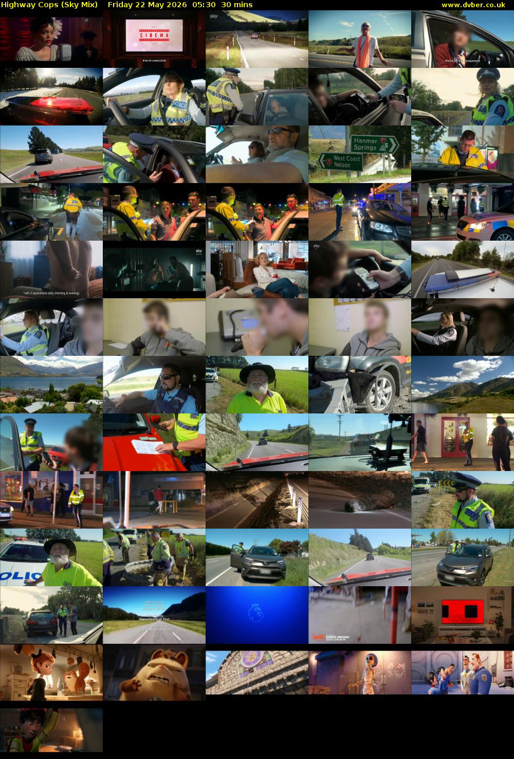 Highway Cops (Sky Mix) Friday 22 May 2026 05:30 - 06:00