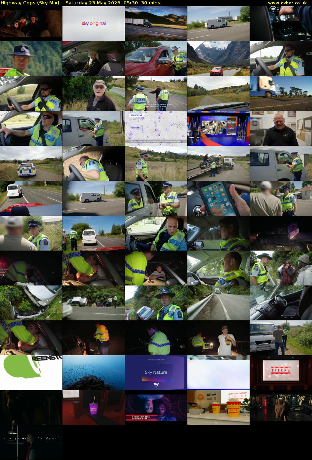Highway Cops (Sky Mix) Saturday 23 May 2026 05:30 - 06:00