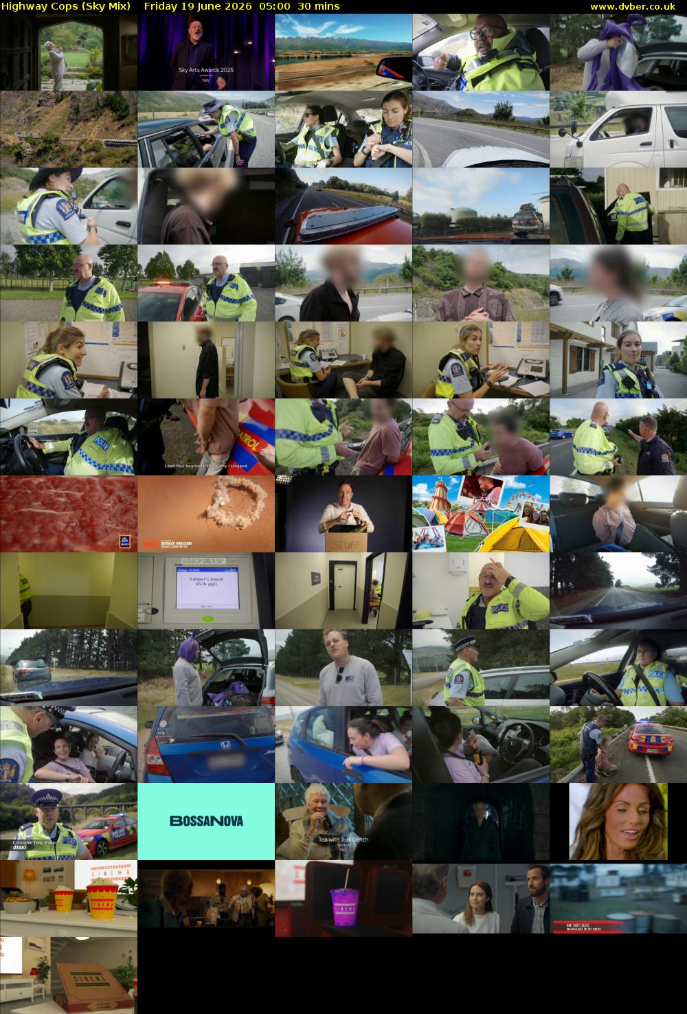 Highway Cops (Sky Mix) Friday 19 June 2026 05:00 - 05:30