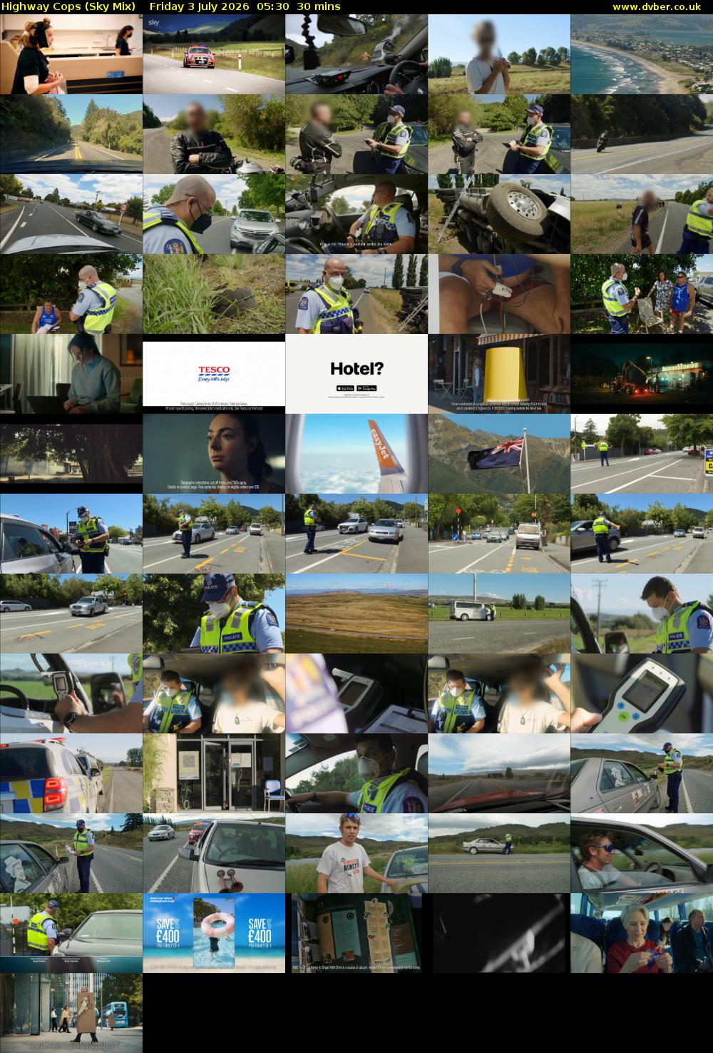 Highway Cops (Sky Mix) Friday 3 July 2026 05:30 - 06:00