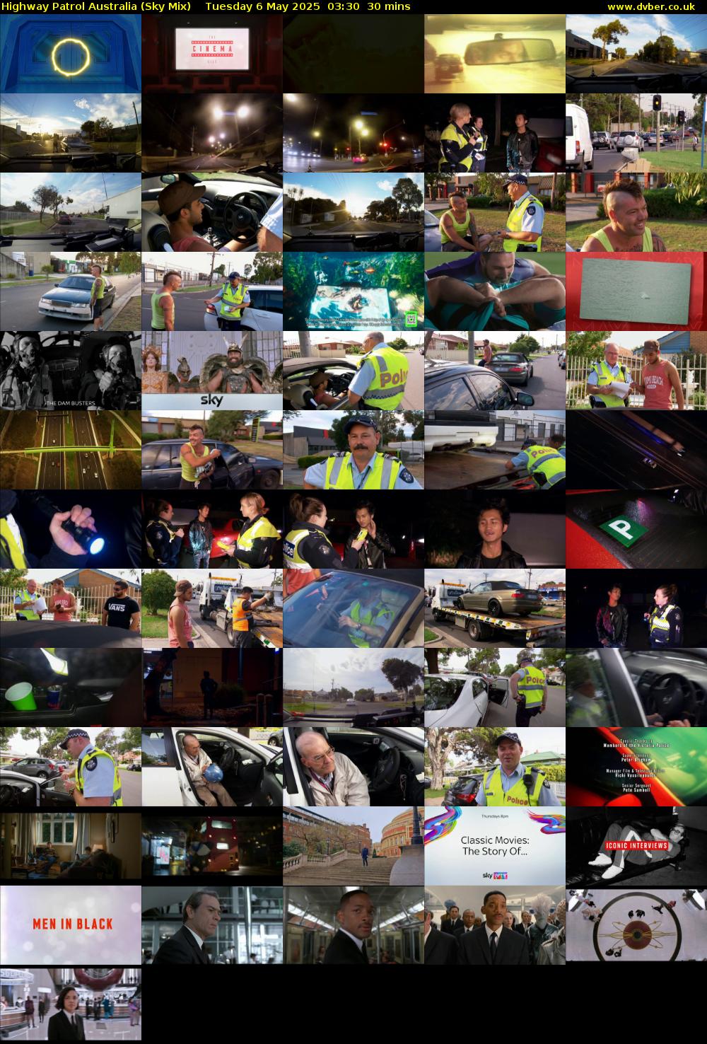Highway Patrol Australia (Sky Mix) Tuesday 6 May 2025 03:30 - 04:00