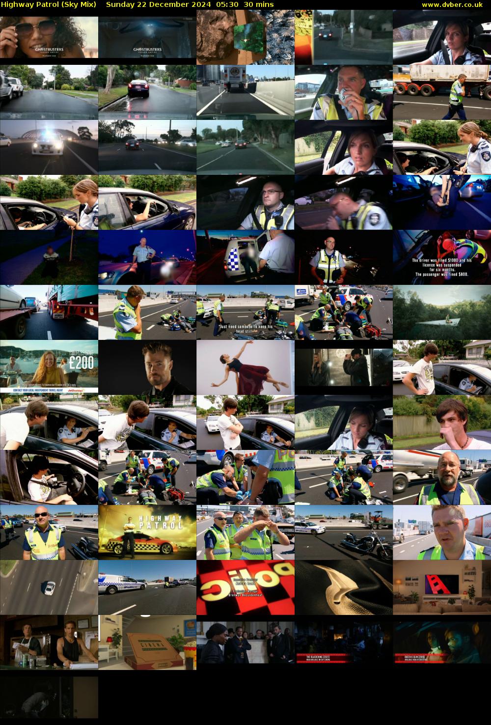 Highway Patrol (Sky Mix) Sunday 22 December 2024 05:30 - 06:00