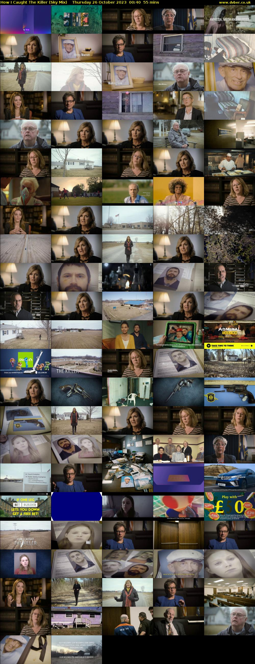 How I Caught The Killer (Sky Mix) Thursday 26 October 2023 00:40 - 01:35