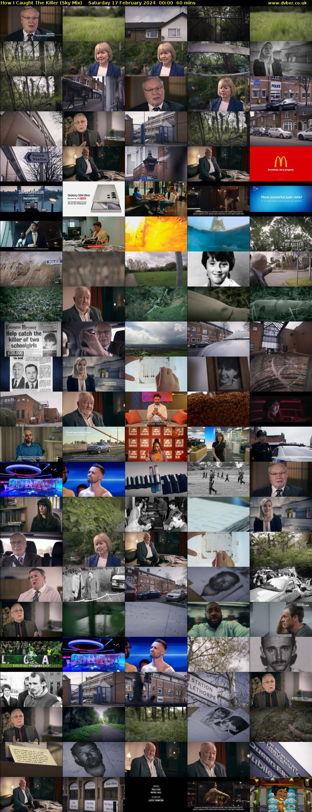 How I Caught The Killer (Sky Mix) Saturday 17 February 2024 00:00 - 01:00