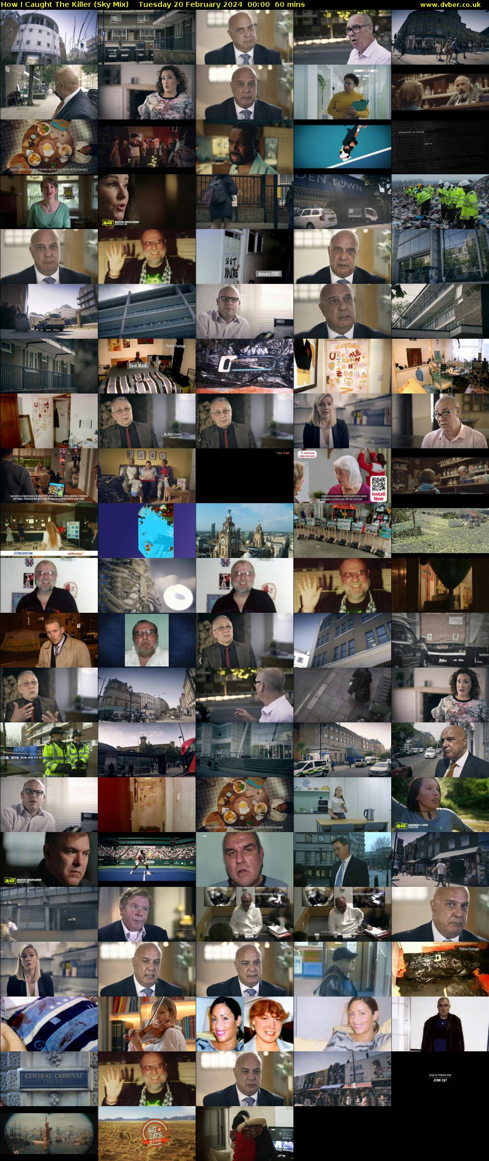 How I Caught The Killer (Sky Mix) Tuesday 20 February 2024 00:00 - 01:00