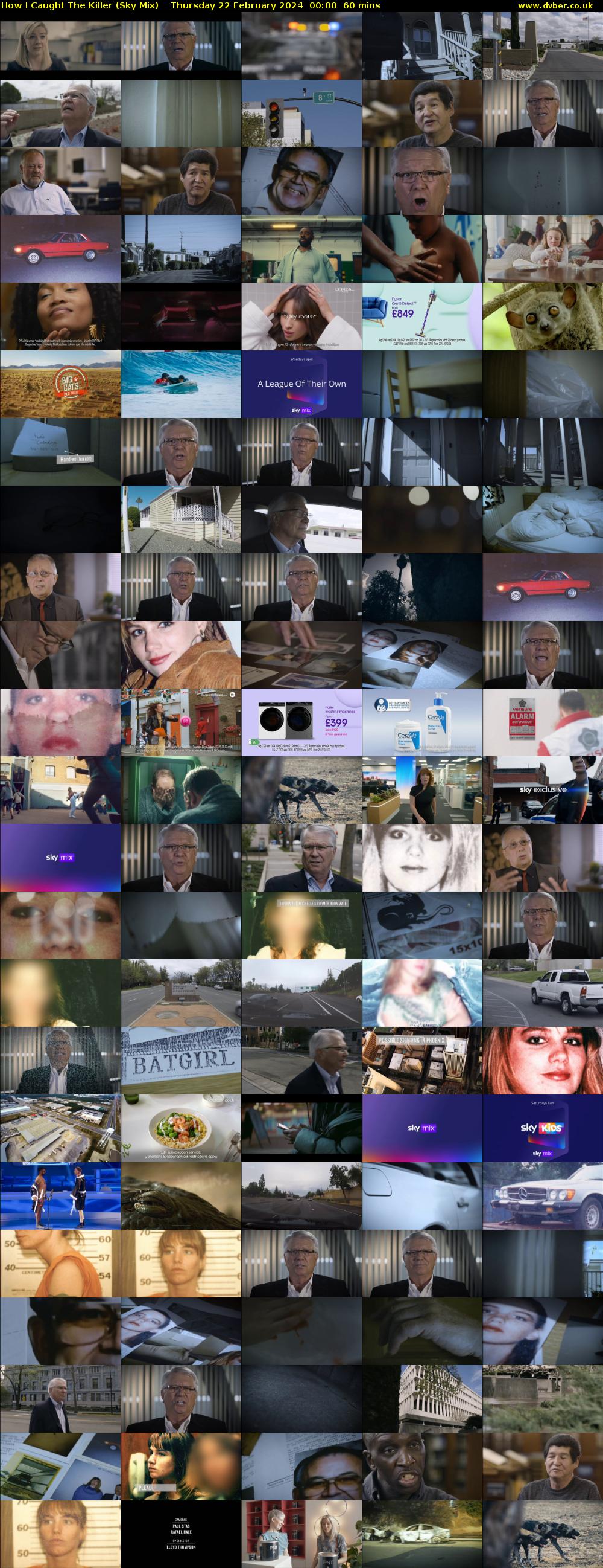 How I Caught The Killer (Sky Mix) Thursday 22 February 2024 00:00 - 01:00