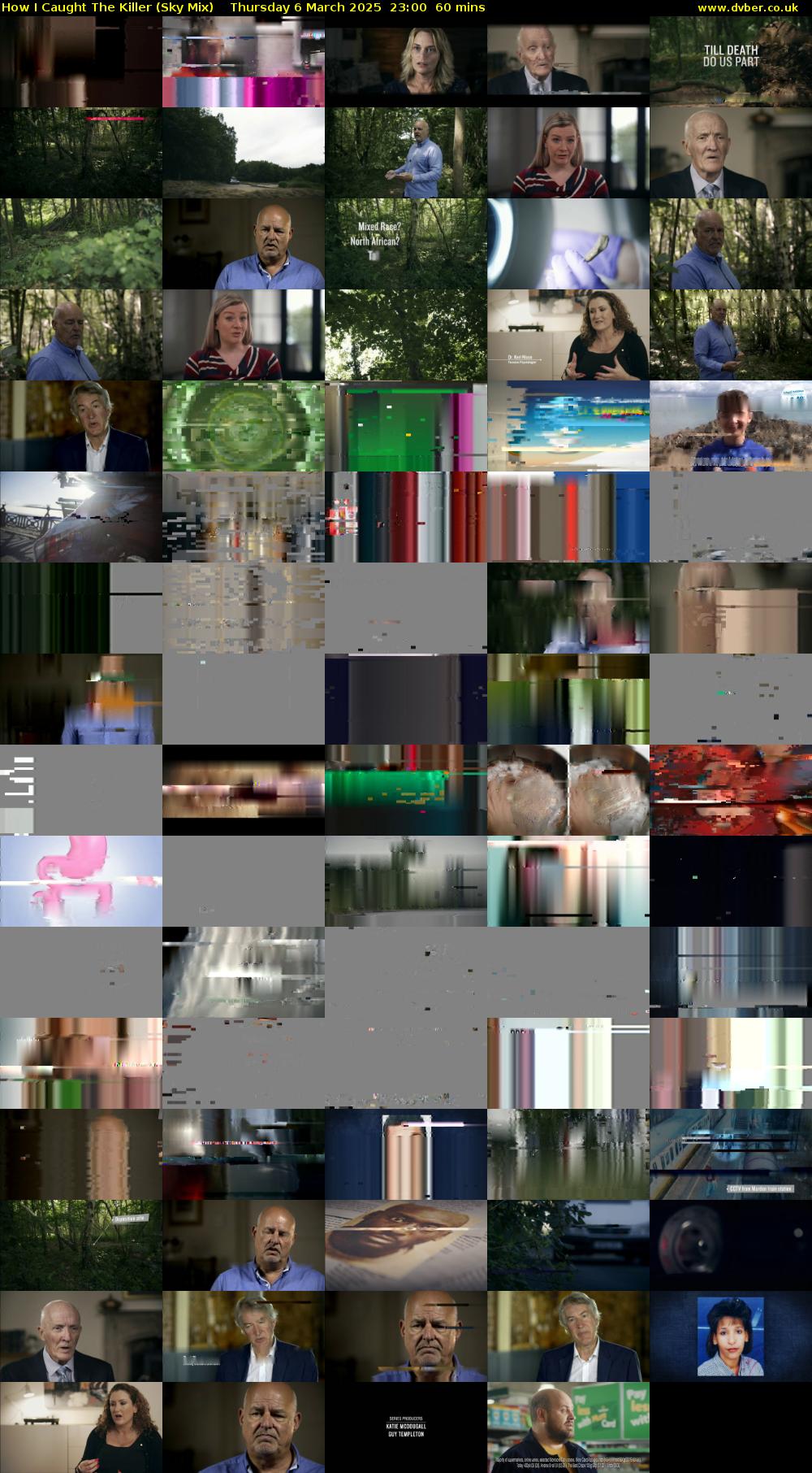 How I Caught The Killer (Sky Mix) Thursday 6 March 2025 23:00 - 00:00