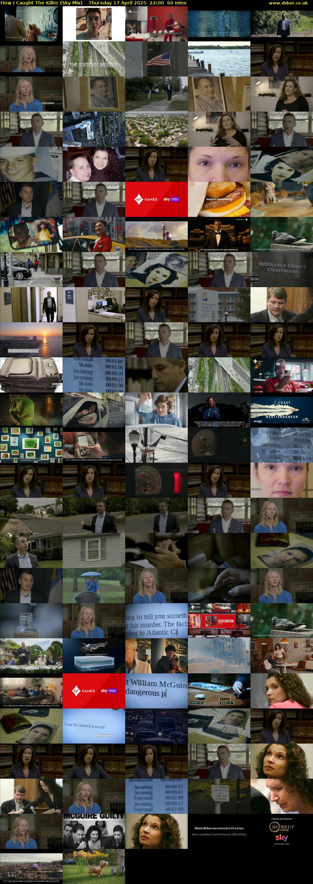 How I Caught The Killer (Sky Mix) Thursday 17 April 2025 22:00 - 23:00