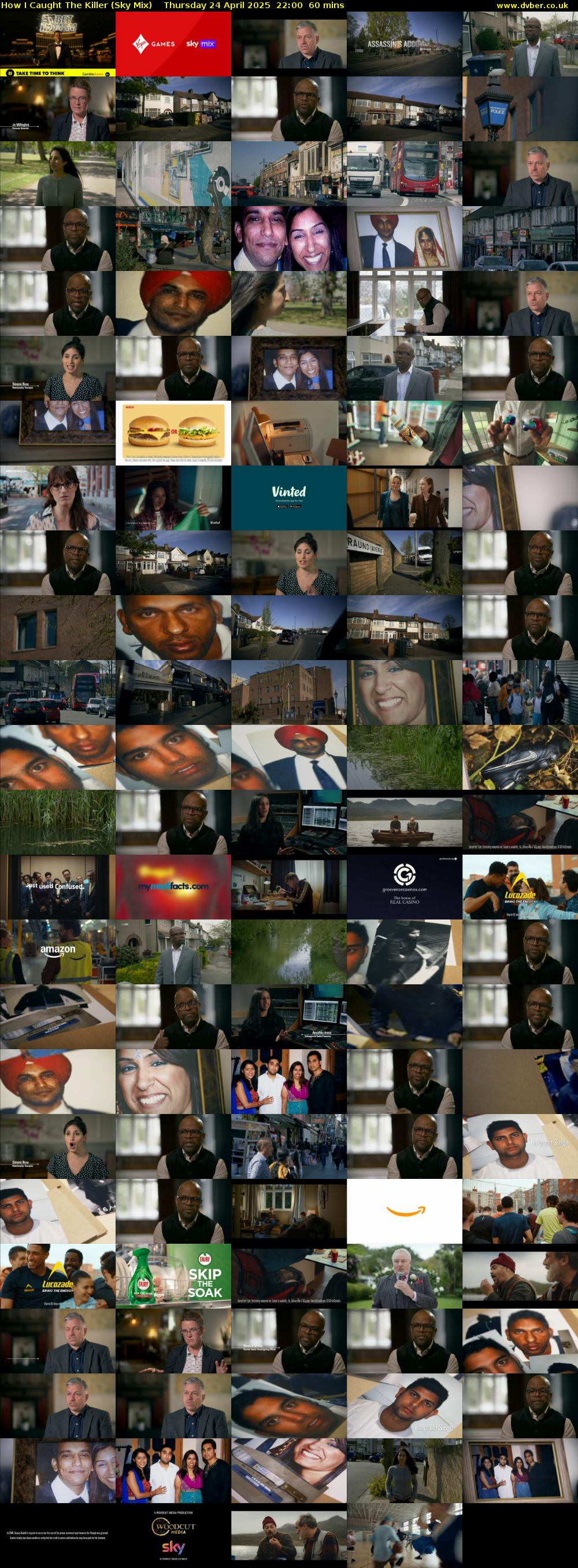 How I Caught The Killer (Sky Mix) Thursday 24 April 2025 22:00 - 23:00