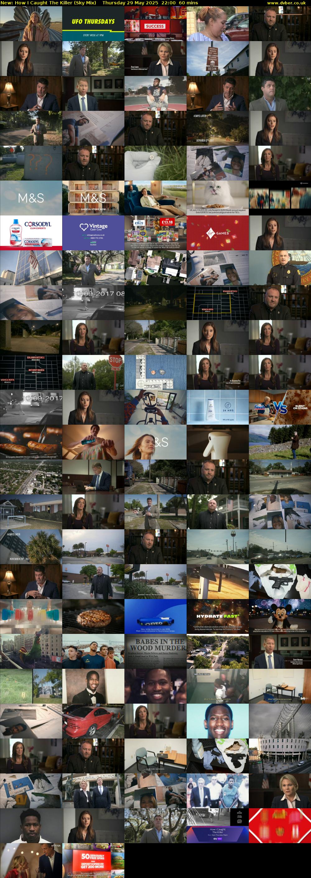How I Caught The Killer (Sky Mix) Thursday 29 May 2025 22:00 - 23:00