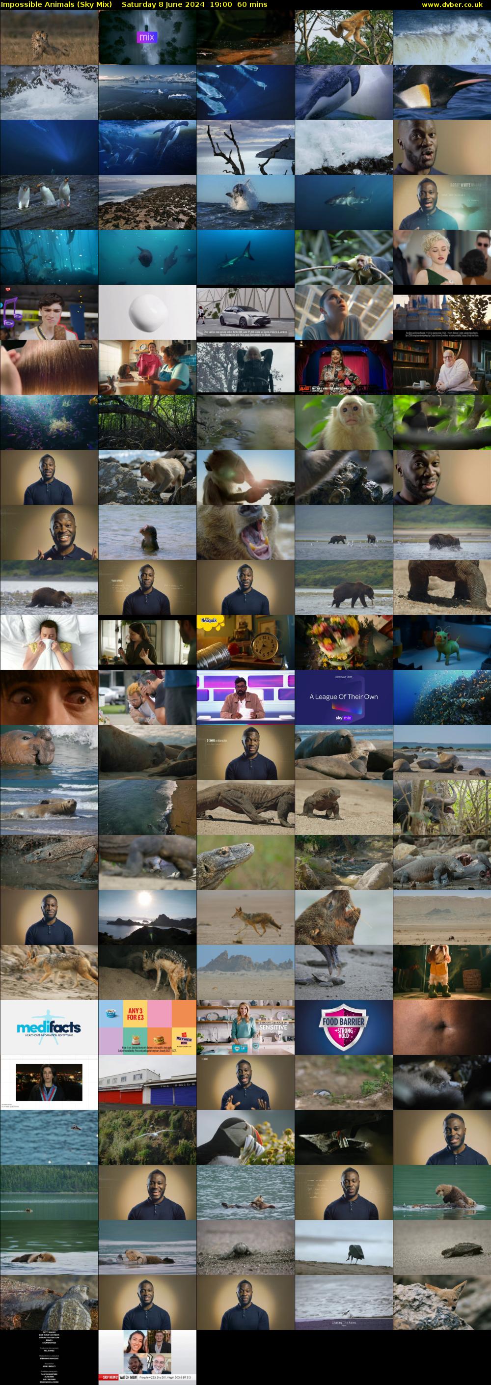 Impossible Animals (Sky Mix) Saturday 8 June 2024 19:00 - 20:00