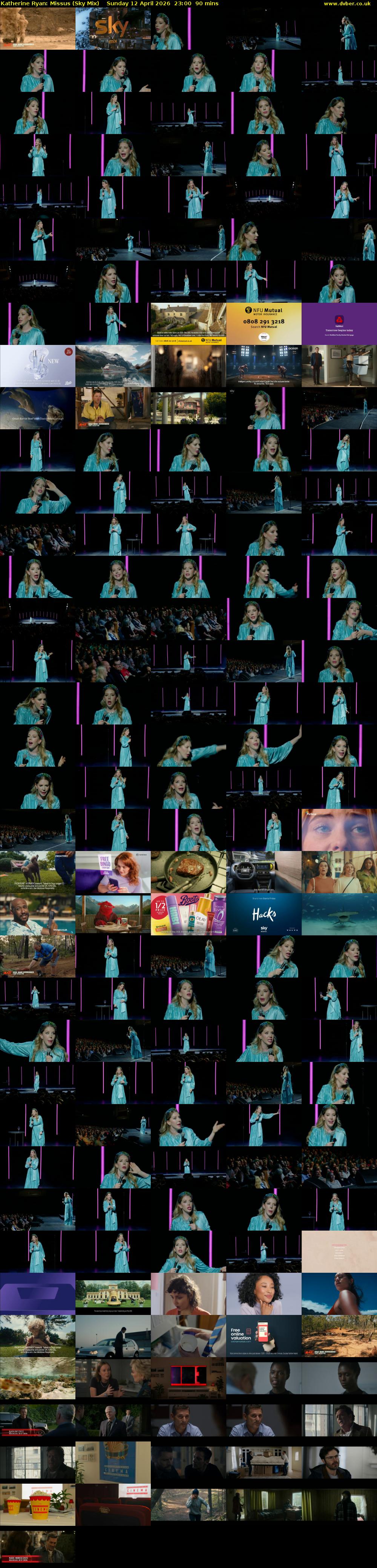 Katherine Ryan: Missus (Sky Mix) Sunday 12 April 2026 23:00 - 00:30