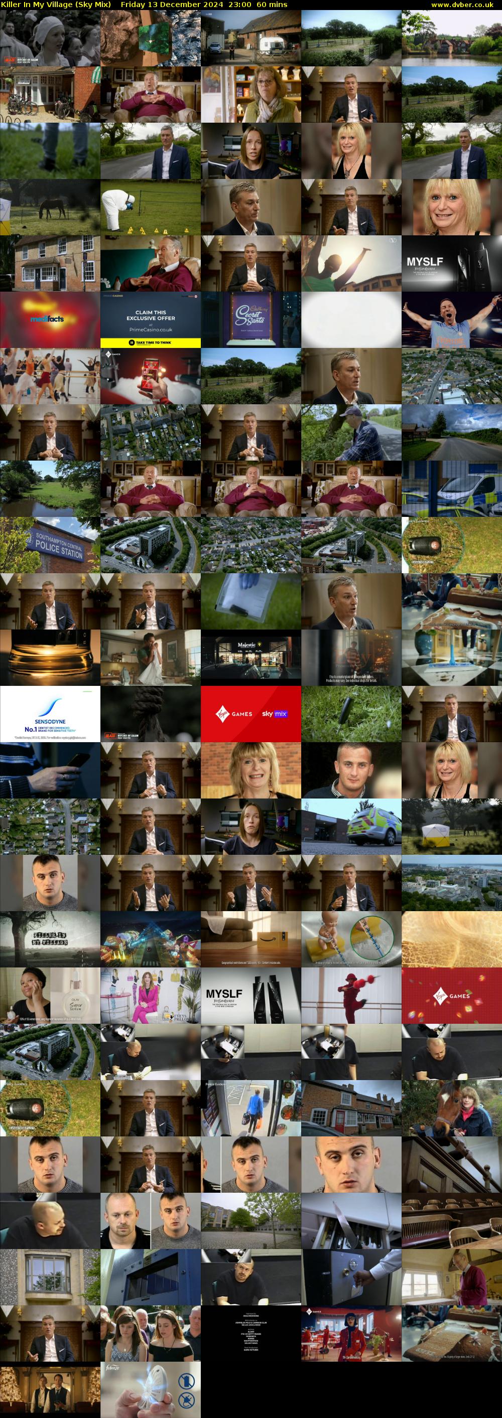 Killer In My Village (Sky Mix) Friday 13 December 2024 23:00 - 00:00