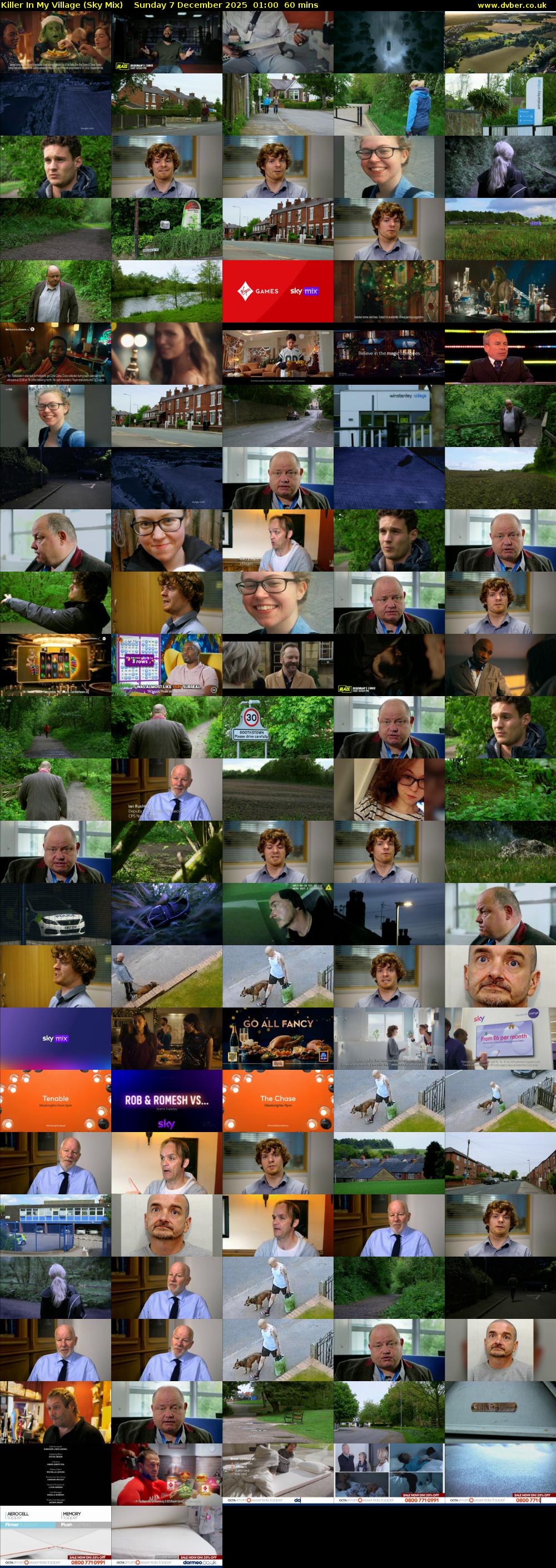 Killer In My Village (Sky Mix) Sunday 7 December 2025 01:00 - 02:00