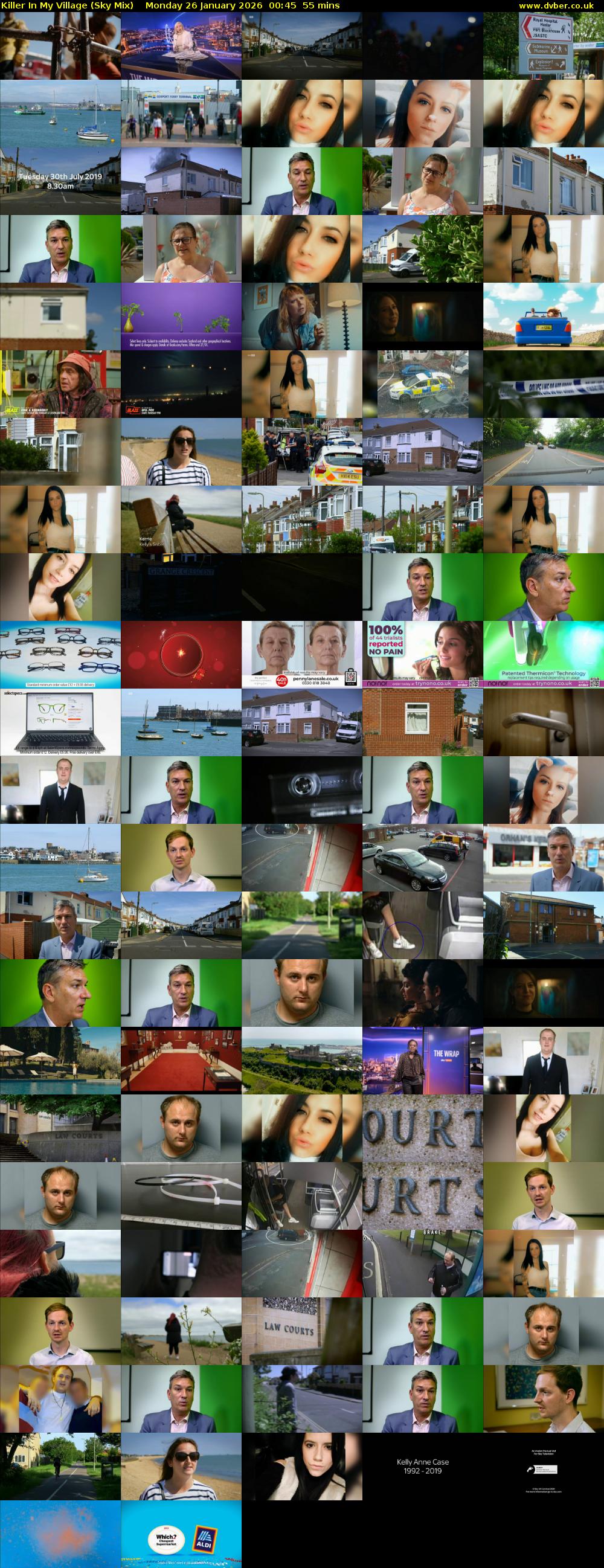 Killer In My Village (Sky Mix) Monday 26 January 2026 00:45 - 01:40