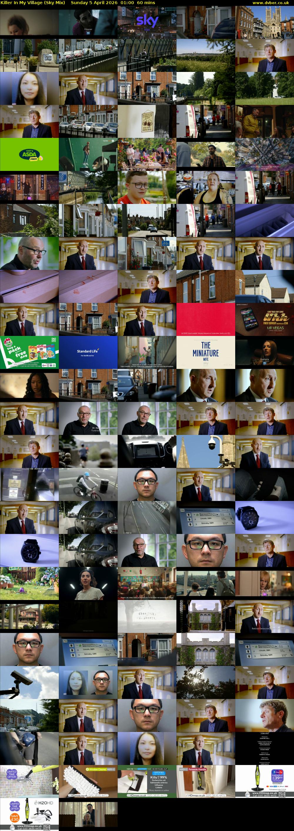 Killer In My Village (Sky Mix) Sunday 5 April 2026 01:00 - 02:00