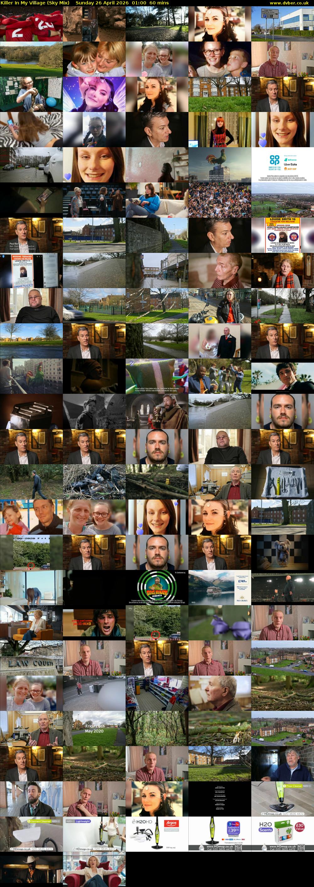 Killer In My Village (Sky Mix) Sunday 26 April 2026 01:00 - 02:00