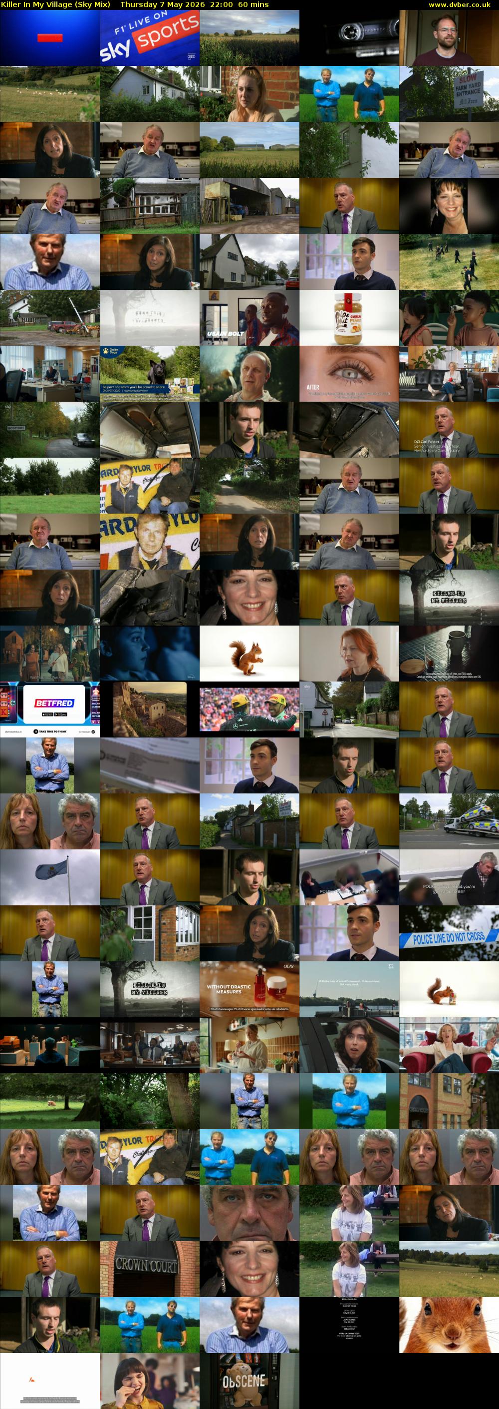 Killer In My Village (Sky Mix) Thursday 7 May 2026 22:00 - 23:00