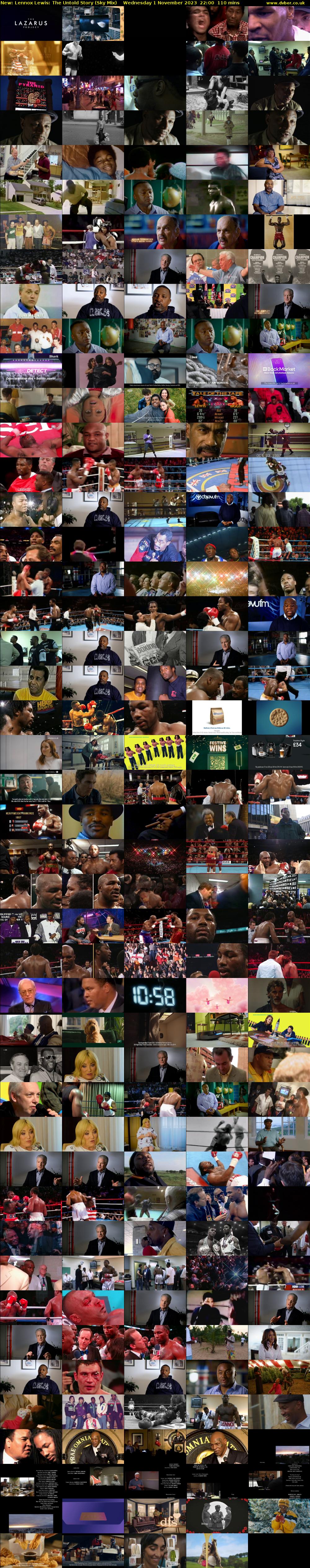 Lennox Lewis: The Untold Story (Sky Mix) Wednesday 1 November 2023 22:00 - 23:50