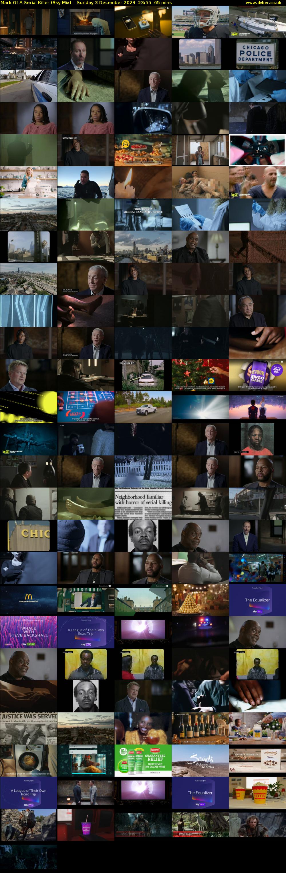 Mark Of A Serial Killer (Sky Mix) Sunday 3 December 2023 23:55 - 01:00