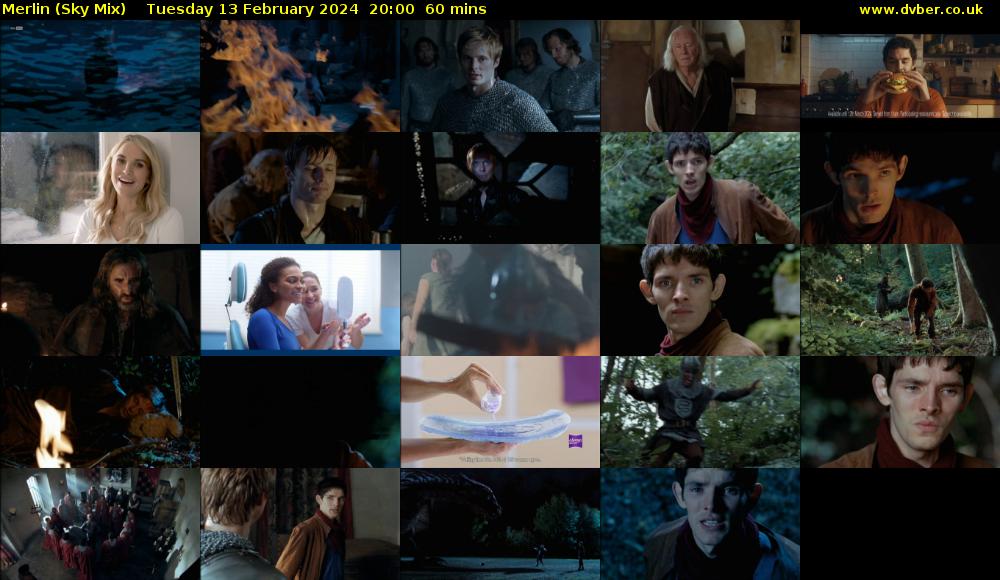 Merlin (Sky Mix) Tuesday 13 February 2024 20:00 - 21:00
