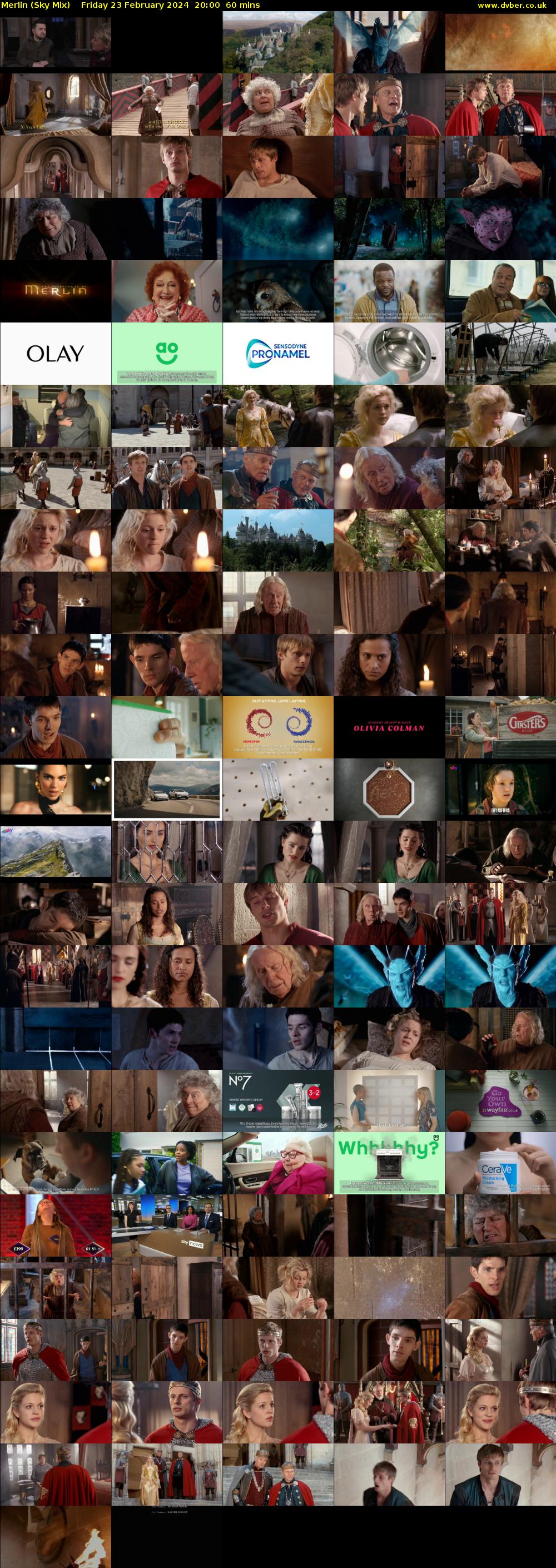 Merlin (Sky Mix) Friday 23 February 2024 20:00 - 21:00