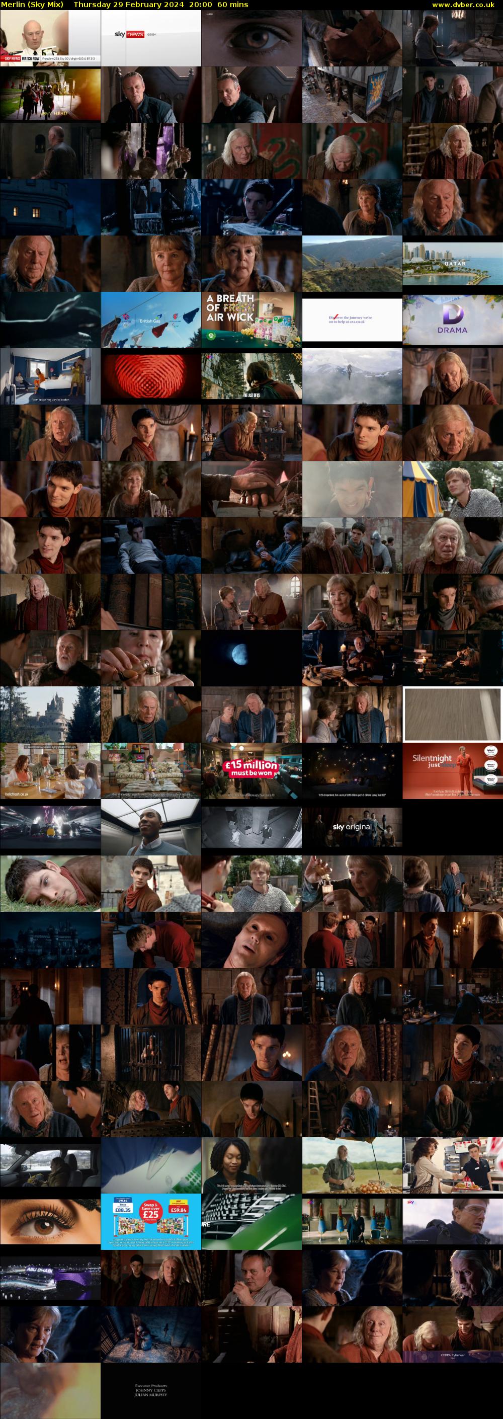 Merlin (Sky Mix) Thursday 29 February 2024 20:00 - 21:00