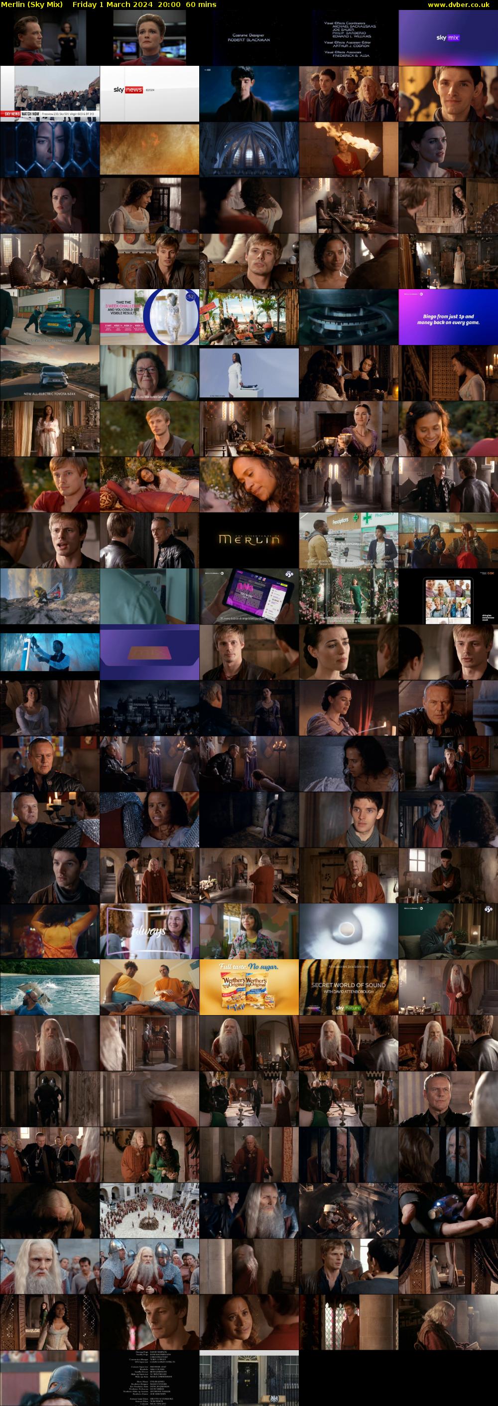 Merlin (Sky Mix) Friday 1 March 2024 20:00 - 21:00
