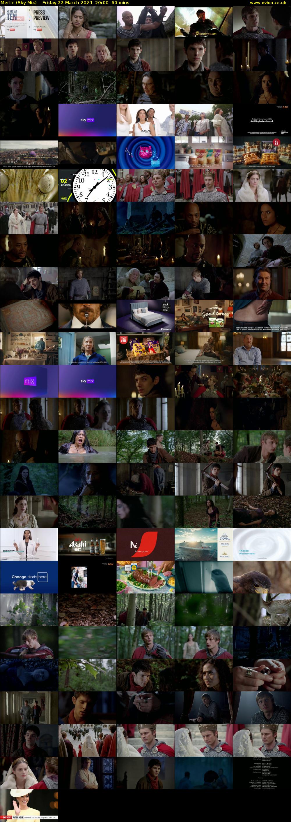 Merlin (Sky Mix) Friday 22 March 2024 20:00 - 21:00